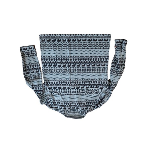 Men's Chubbies Fleece 1/4zip Pullover. Christmas/ Winter Theme! LARGE - Picture 3 of 4